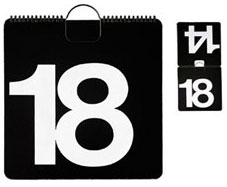 Vignelli Perpetual Calendar